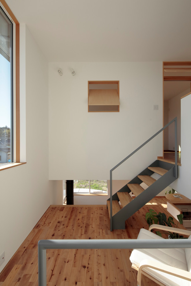 Landing Stove And Half Vault Scandinavian Staircase Other By 佐久間達也空間計画所 Houzz Landing Stove And Half Vault Scandinavian Staircase Other By 佐久間達也空間計画所 Houzz