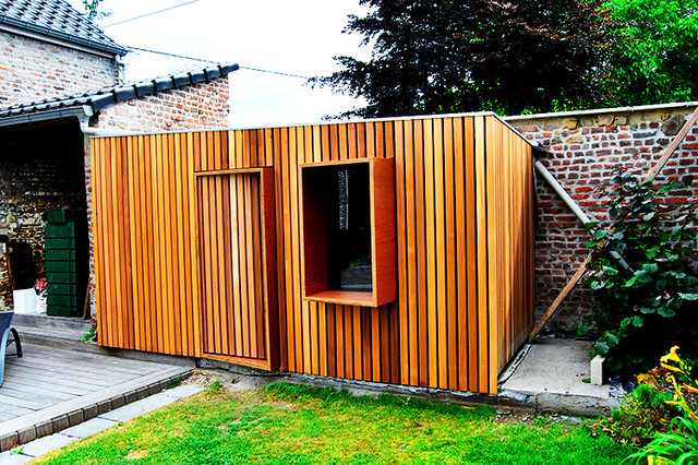 Abri de jardin - Contemporary - Garden Shed and Building - Other - by  Design with Genius sprl | Houzz IE