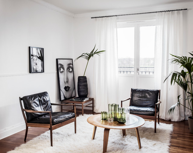 Inspiration gardinstänger - Midcentury - Family Room - Gothenburg - by  Kirsch | Houzz
