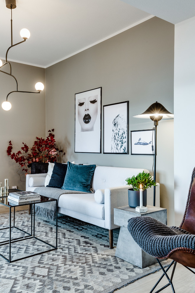 Klippan 1H Scandinavian Family Room Gothenburg by Epok interiör