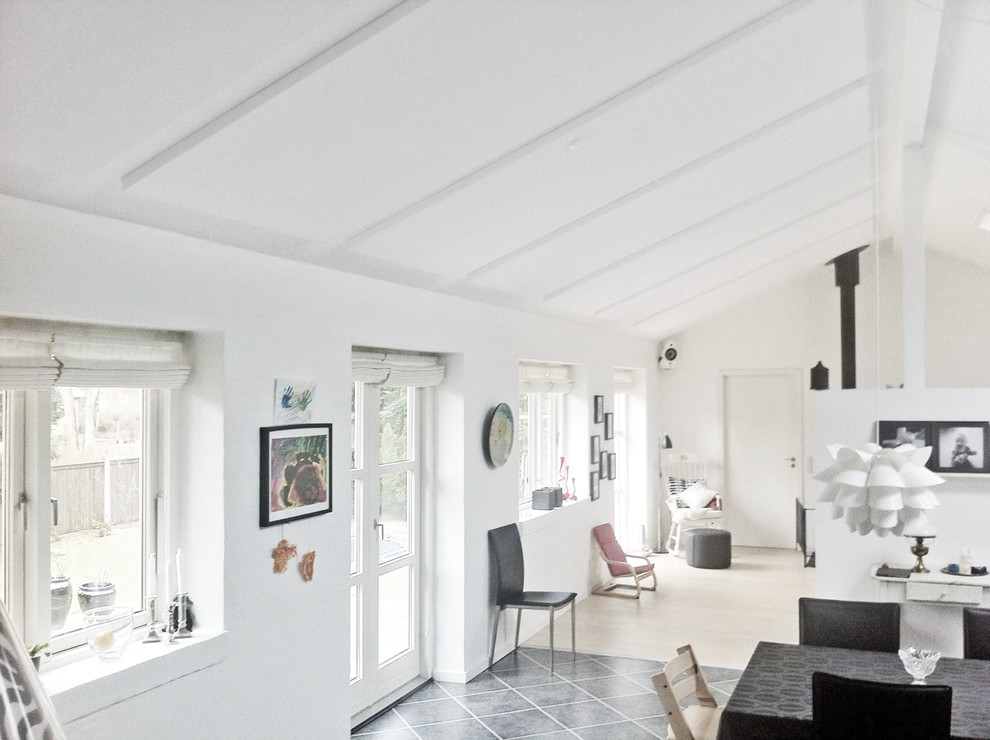 Modernes Wohnzimmer in Aarhus