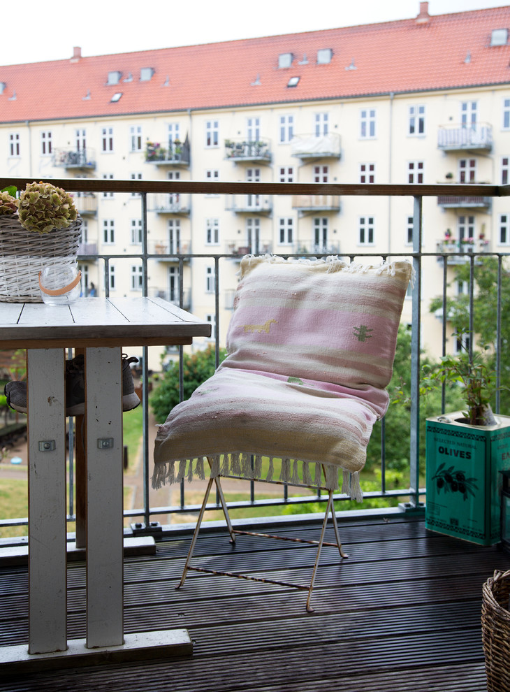 Example of a danish balcony design in Copenhagen