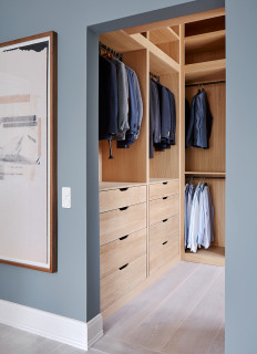 Project Feature: Stunning Wardrobe With Limited Closet Space — Blue Pencil  Home