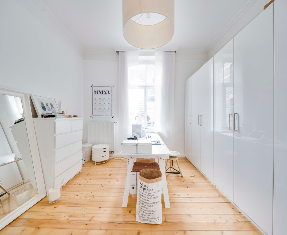 Idéer för att renovera ett skandinaviskt arbetsrum