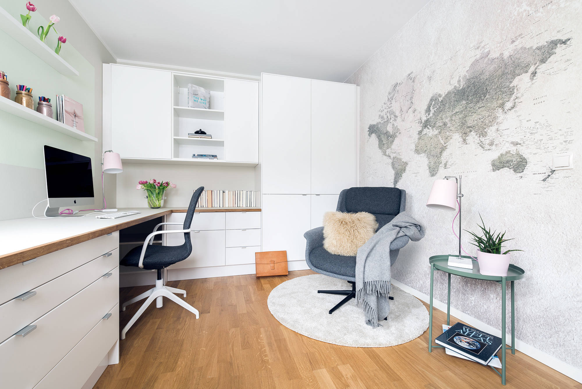 75 Beautiful Scandinavian Study Room Ideas & Designs - March 2023 | Houzz AU