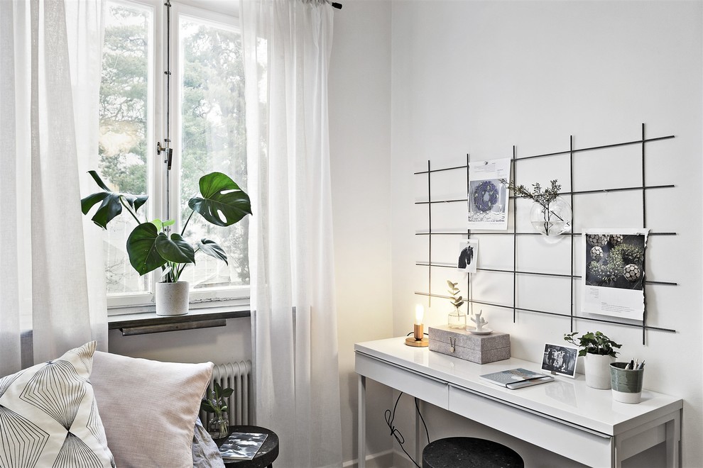 Inspiration for a scandi home office in Stockholm.