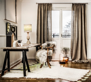 Inspiration gardinstänger - Rustic - Home Office - Gothenburg - by Kirsch |  Houzz