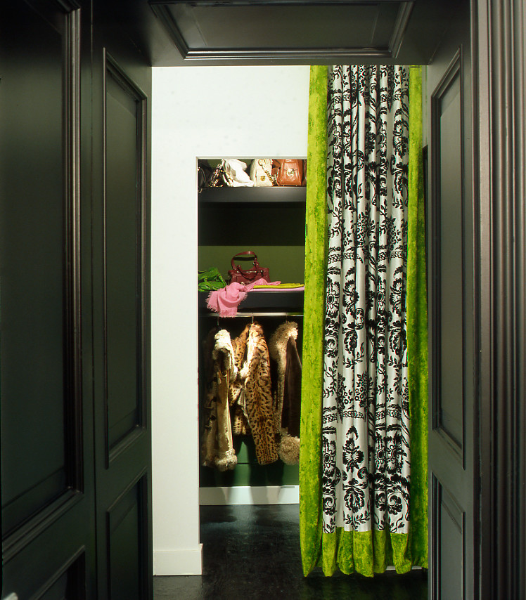 Photo of a bohemian wardrobe in Milan.