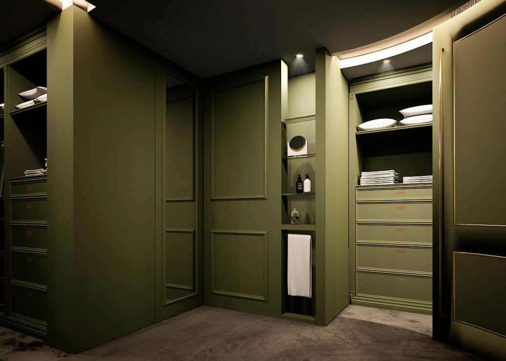 Design ideas for a traditional cloakroom in Barcelona.
