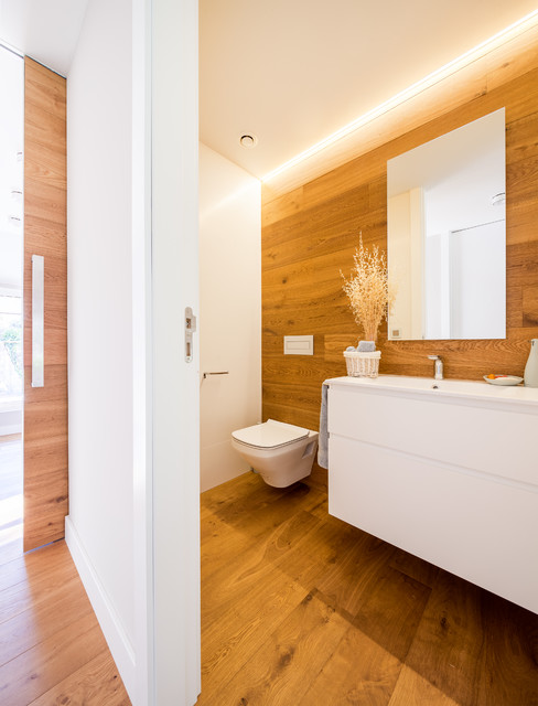 Es buena idea poner un suelo de madera en el cuarto de baño?