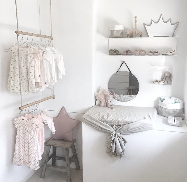 Skandinavisches Babyzimmer in Kopenhagen