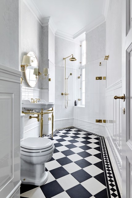 Badeværelse design i klassisk stil - Traditional - Bathroom - Copenhagen -  by Livingplus Interiør | Houzz IE