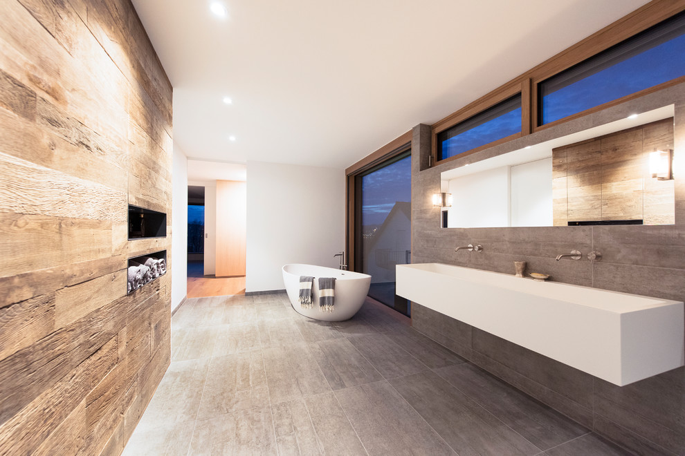 Bad Starnberg Contemporary Bathroom Munich By Markus Hierhager