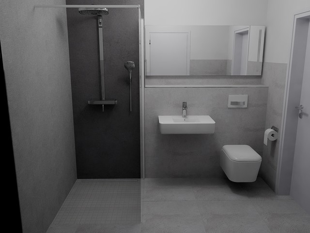 Fugenlose Dusche - Contemporary - Bathroom - Dresden - by Fliesen Ehrlich |  Houzz