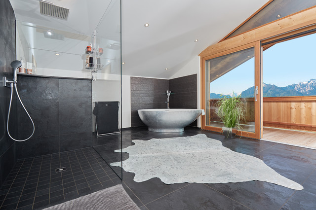 Kundenprojekt - Neubau im Chiemgau - Modern - Badezimmer - Nürnberg