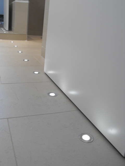 LED-Boden-Einbauleuchten - Contemporary - Bathroom - Stuttgart