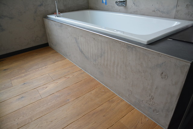 Mineralischer putz - Modern - Badezimmer - Hamburg - von Ulrich Holz GmbH |  Houzz