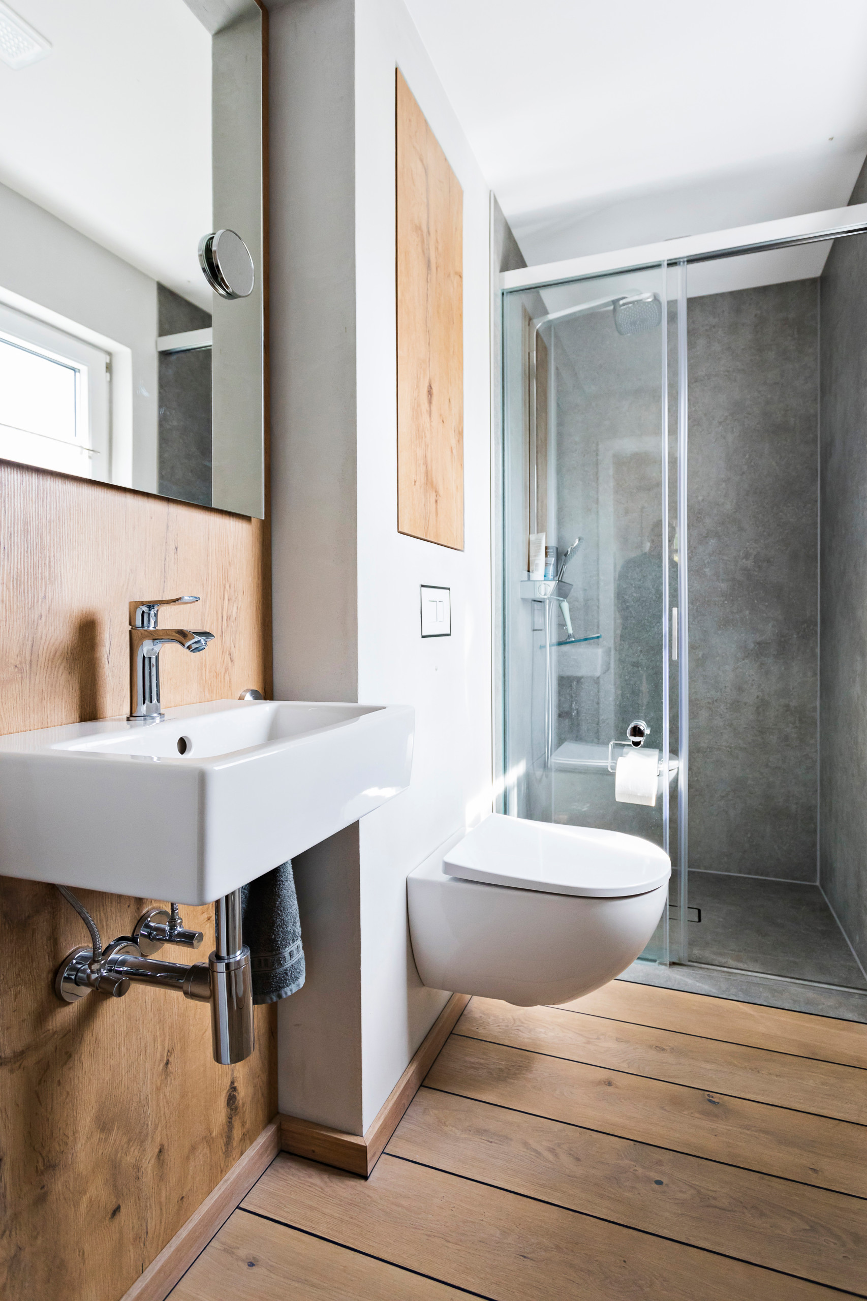 75 moderne badezimmer mit schiebetür-duschabtrennung ideen