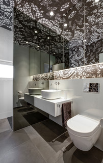 Badezimmer In Schwarz Weiss Ideen Bilder Houzz