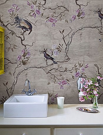 Tapeten von Wall&Deco, auch wasserfest für in die Dusche - Modern