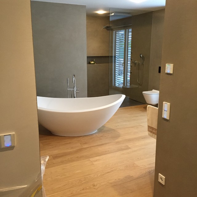 Unsichtbare Lautsprecher Unter Putz Im Badezimmer Modern Badezimmer Stuttgart Von Media Home Stutz Houzz