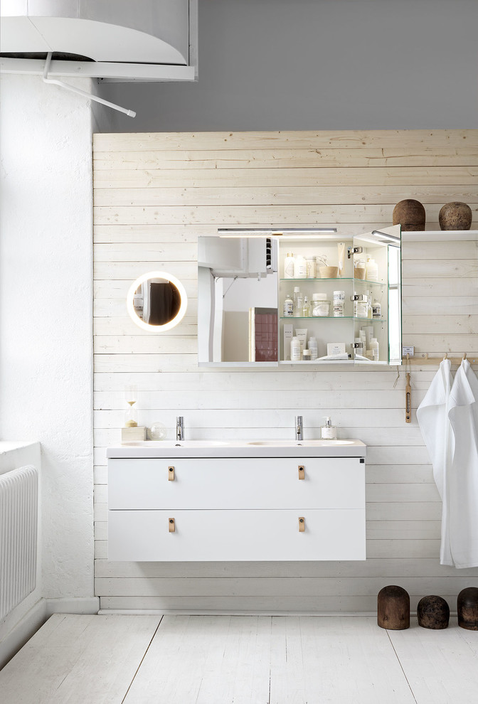 Photo of a contemporary bathroom in Malmo.