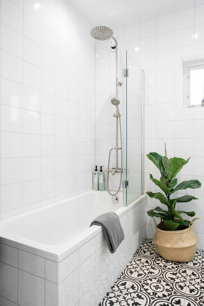 Example of a danish bathroom design in Malmo