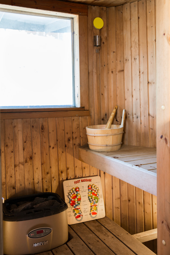 Immagine di una sauna nordica