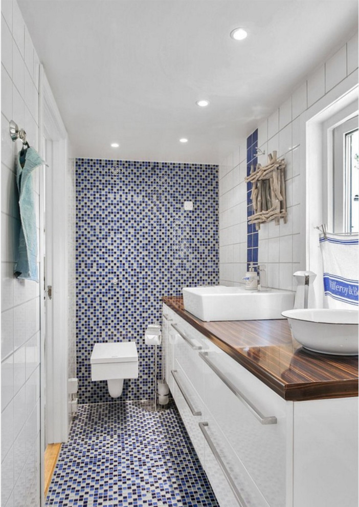 Design ideas for a nautical bathroom in Stockholm.