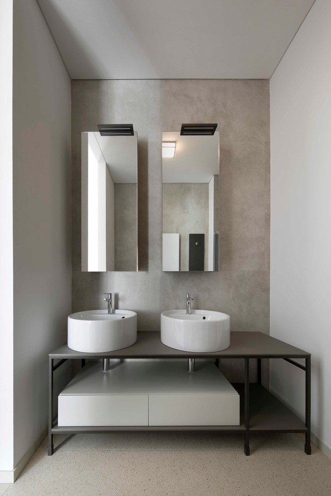 Contemporary cloakroom in Turin.