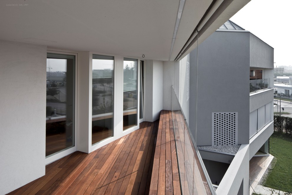 Idéer för en liten modern balkong