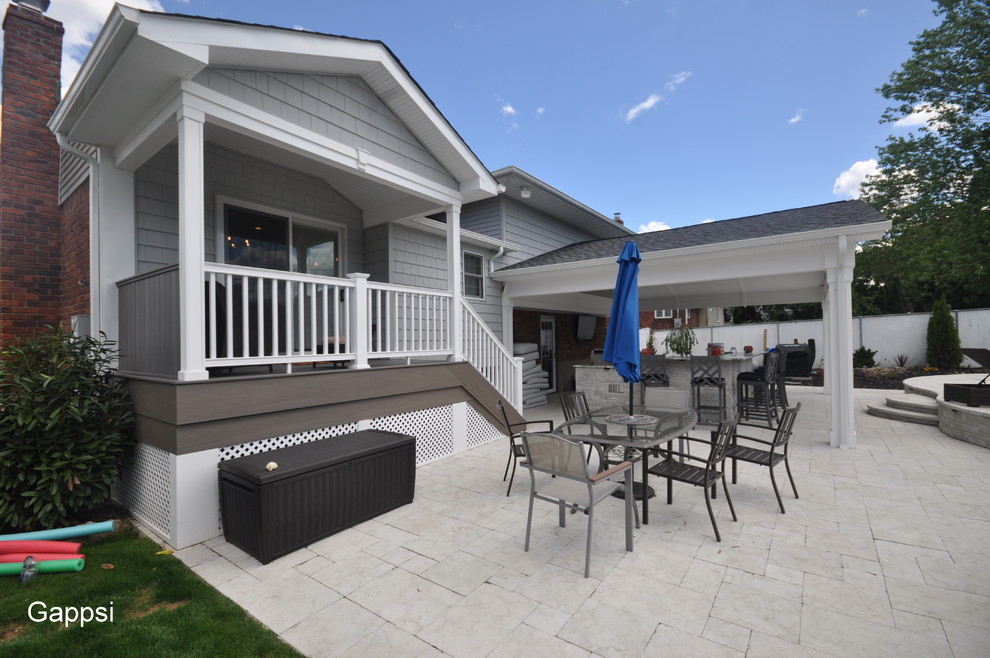 Complete Backyard Design and Construction by Gappsi in Commack NY 11725