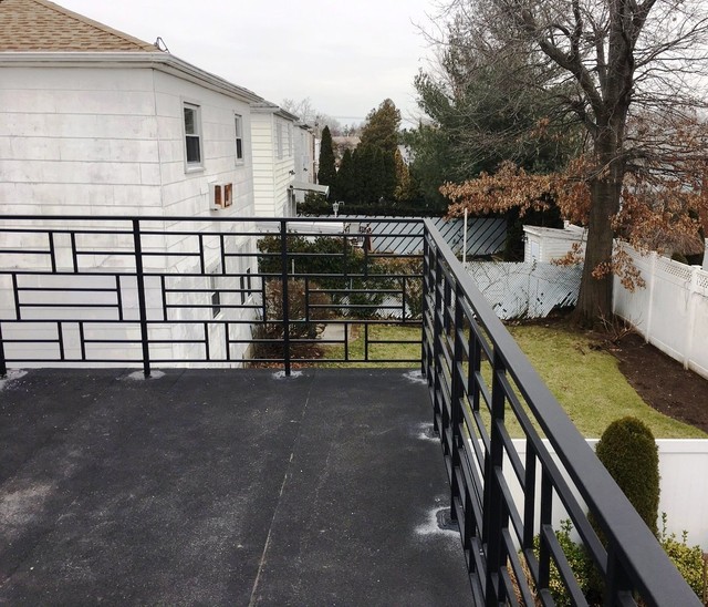 Contemporary Balcony Contemporary Balcony New York by O Studio