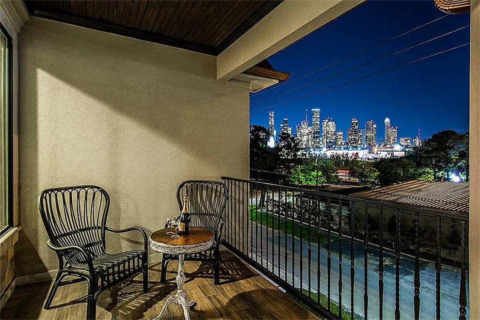 E. 4th St., Houston New Home Traditional Balcony Houston by