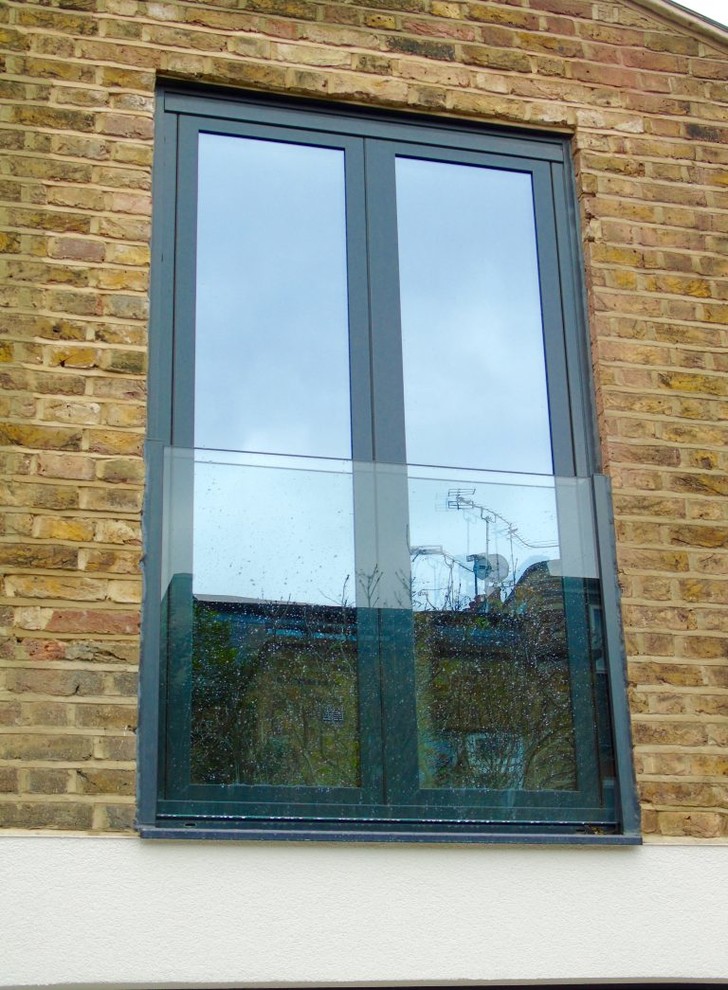 Frameless Glass Balustrade Modern Balcony London by 1st Folding