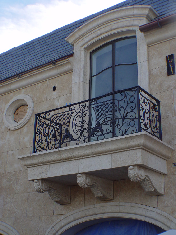 French Limestone - Traditional - Balcony - Los Angeles - by Monarch