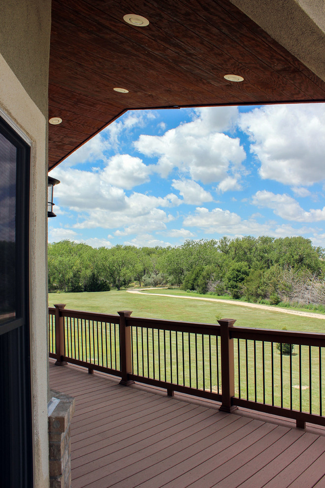 House Built For The View Eclectic Balcony Wichita by Unique