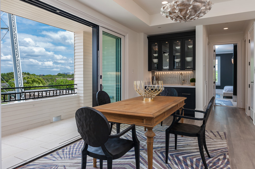 Houston TX Southside Place Crain Square Balcony Houston by Crain