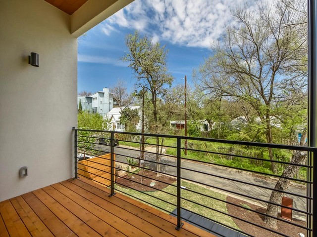 Jewell Street Main House - Modern - Balcony - Austin - by Root ...