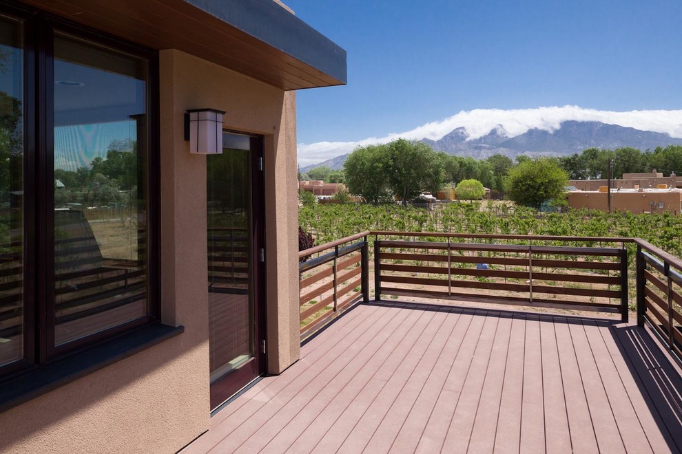 Imagen de balcones de estilo americano grande