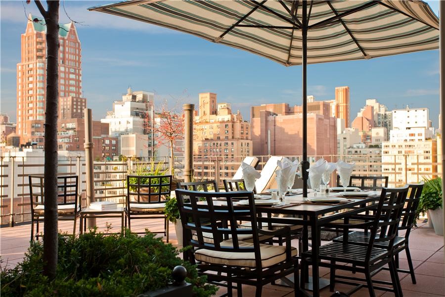 Manhattan Penthouse, New York City Traditional Balcony New York