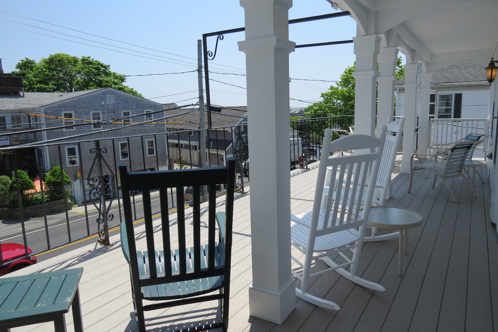 PTown Private Balcony Traditional Balcony Boston by Custom