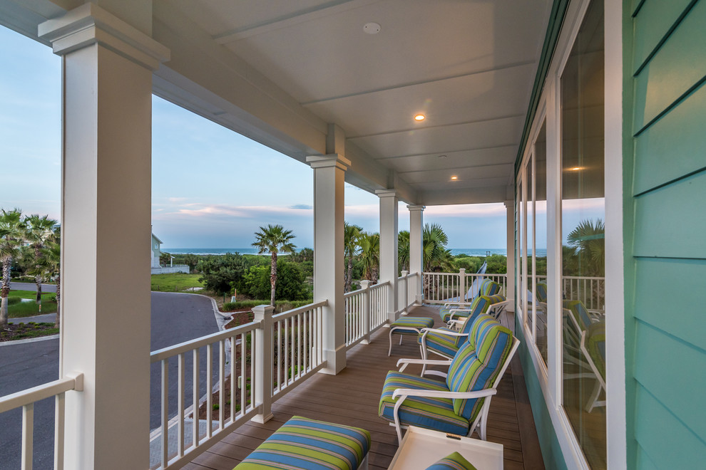 Sea Colony/St.Augustine Beach Style Balcony Jacksonville by
