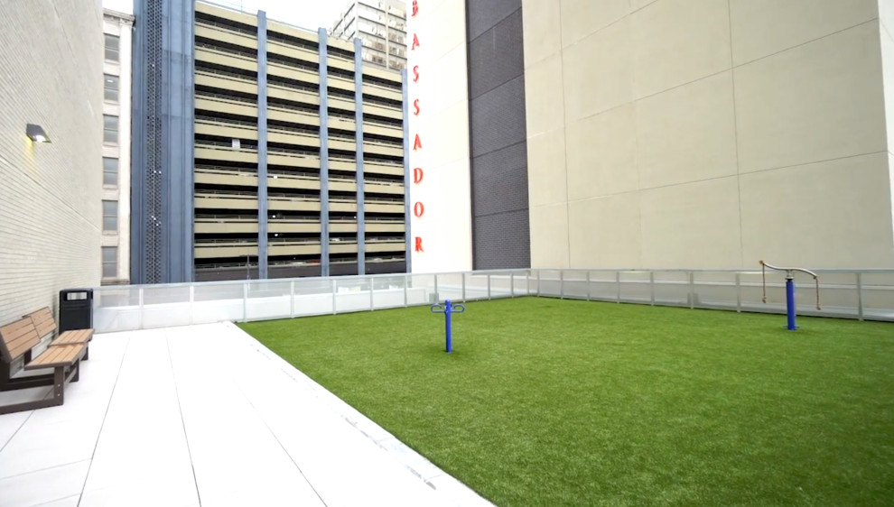 The Grand Apartments Modern Balcony Kansas City by
