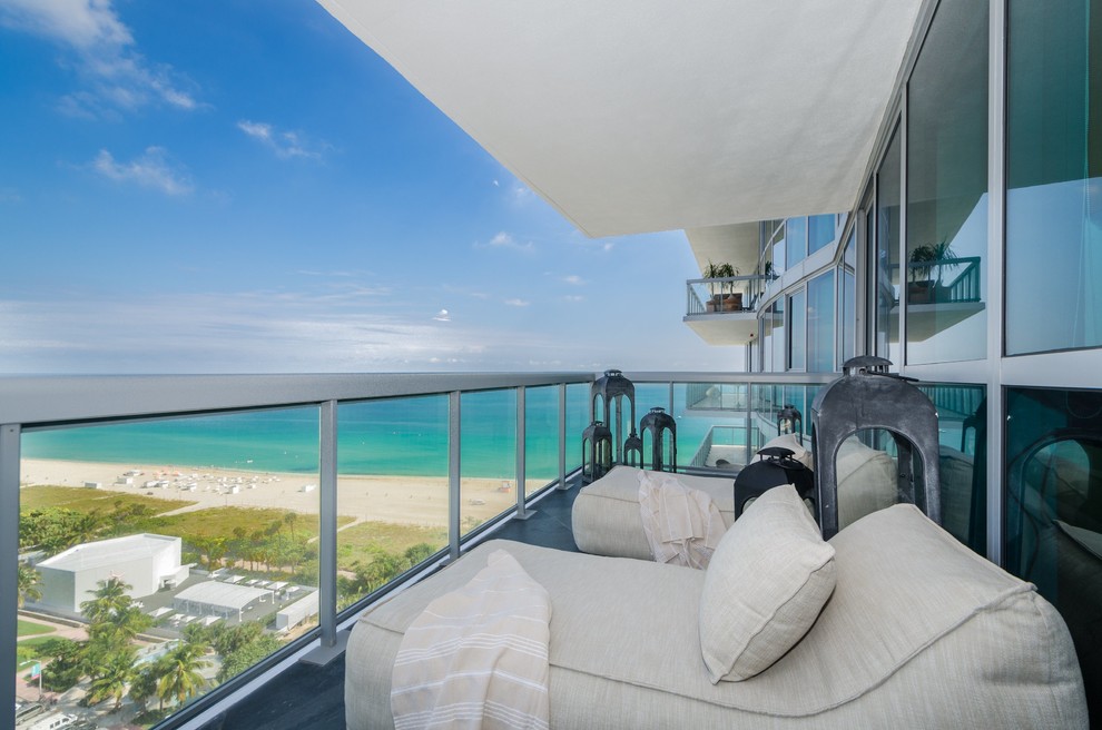 The Setai I Miami Beach - Modern - Balcony - Miami - by Organize Miami ...