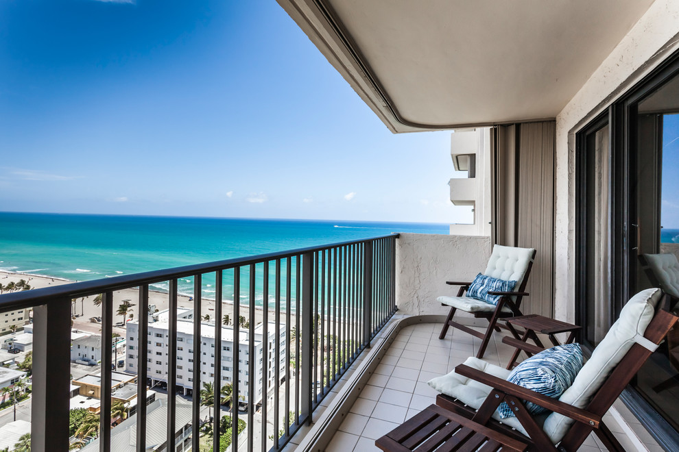 The Summit - Coastal - Balcony - Miami - by Khadine Schultz Interiors ...