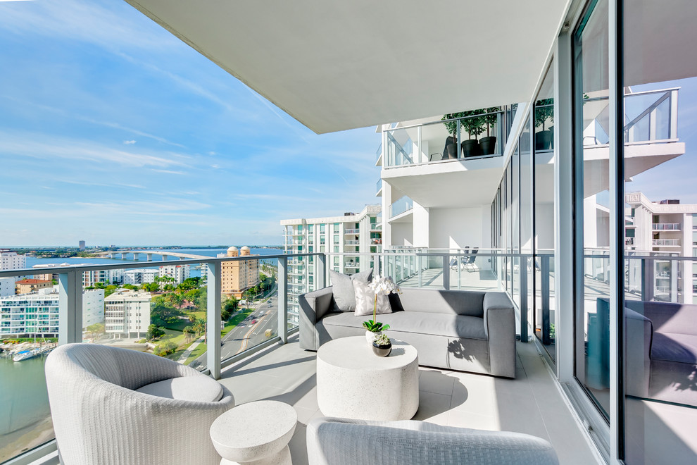 The Vue_unit C Contemporary Balcony Tampa by User Houzz