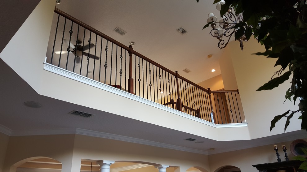 Wrought Iron Upgrade Balcony Jacksonville by Elite Construction