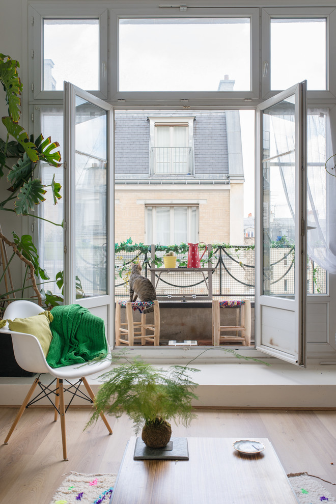 Shabby-Style Balkon in Montpellier