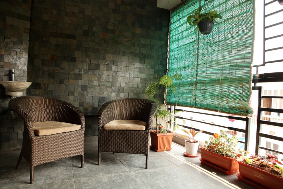 Residential Project Contemporary Balcony Hyderabad by vistaar